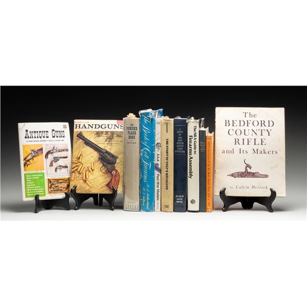 GROUPING COLT & OTHER FIREARM BOOKS.