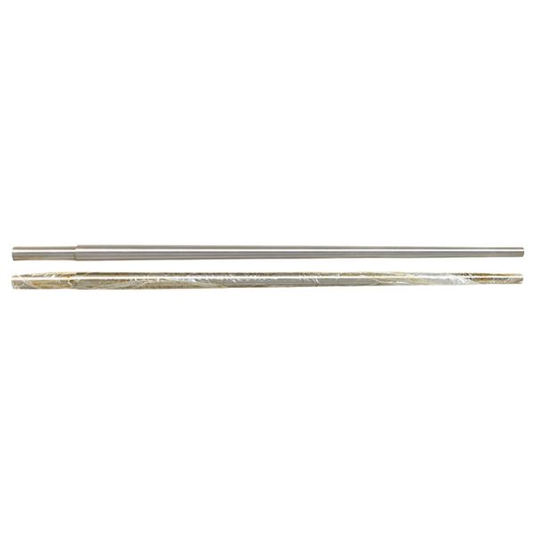 2 UNMARKED .39" CAL. BARREL BLANKS.