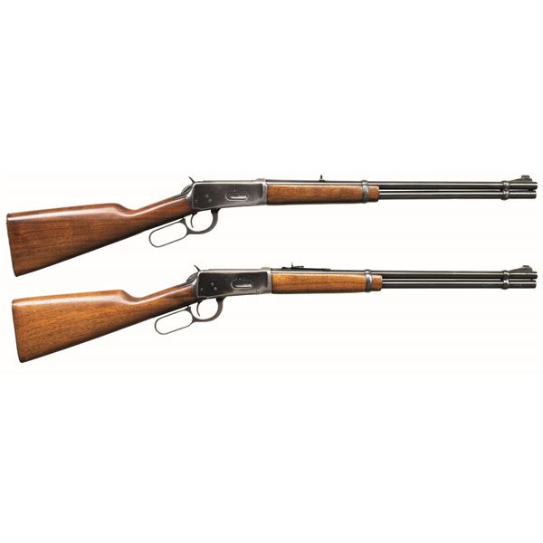 PAIR OF PRE-64 WINCHESTER MODEL 94 LEVER ACTION