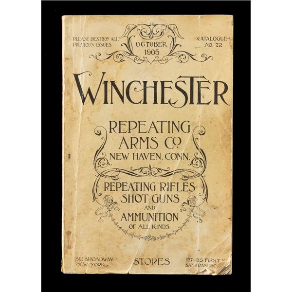 NO. 72, OCTOBER 1905 WINCHESTER STORE CATALOG.