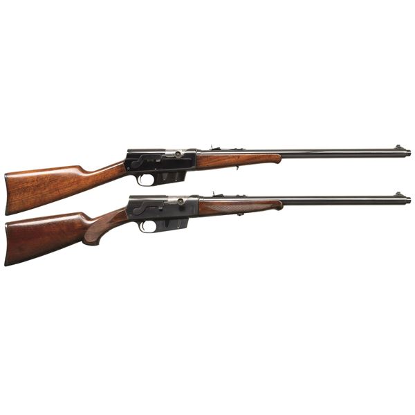 PAIR OF REMINGTON MODEL 8 SEMI-AUTOMATIC RIFLES.