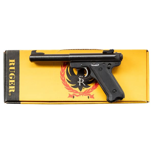 RUGER MARK II TARGET SEMI AUTO PISTOL.