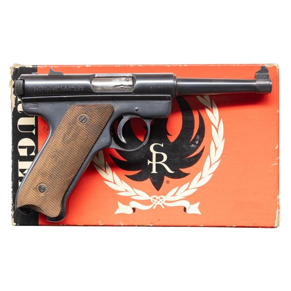 RUGER 1968 BOXED STANDARD SEMI-AUTO PISTOL.