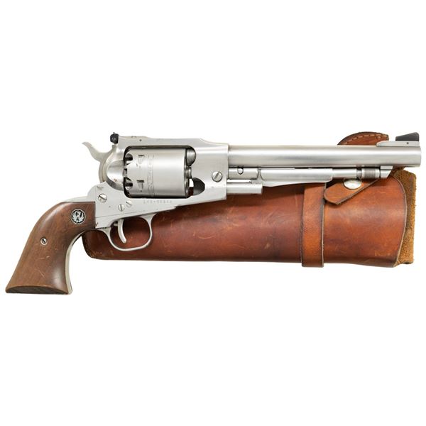 RUGER OLD ARMY STAINLESS REVOLVER.