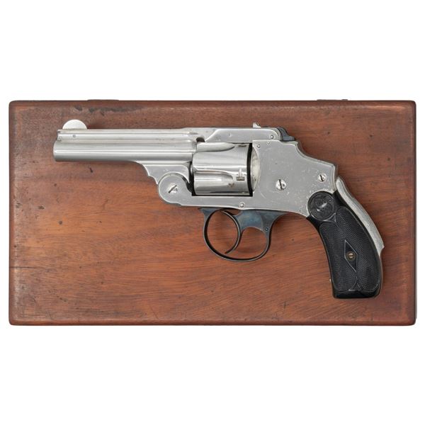 SMITH & WESSON 38 SAFETY HAMMERLESS DA REVOLVER.