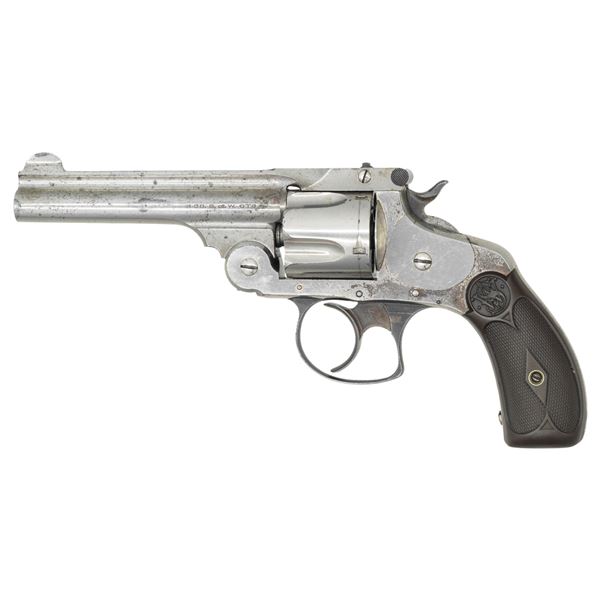 EARLY 5TH MODEL SMITH & WESSON 38 DA REVOLVER.
