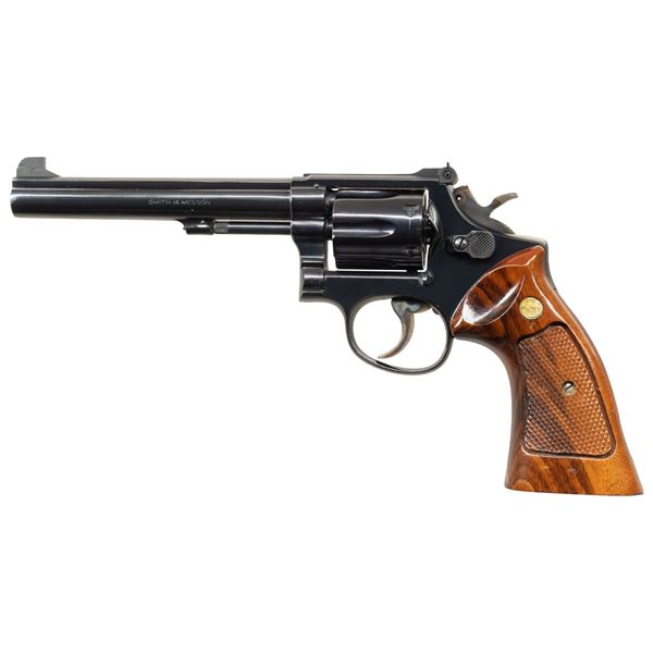SMITH & WESSON K38 TARGET MASTERPIECE DA REVOLVER.