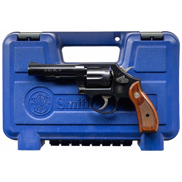 SMITH & WESSON MODEL 10-14 DA REVOLVER.