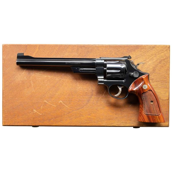 SMITH & WESSON MODEL 27-2 DA REVOLVER.