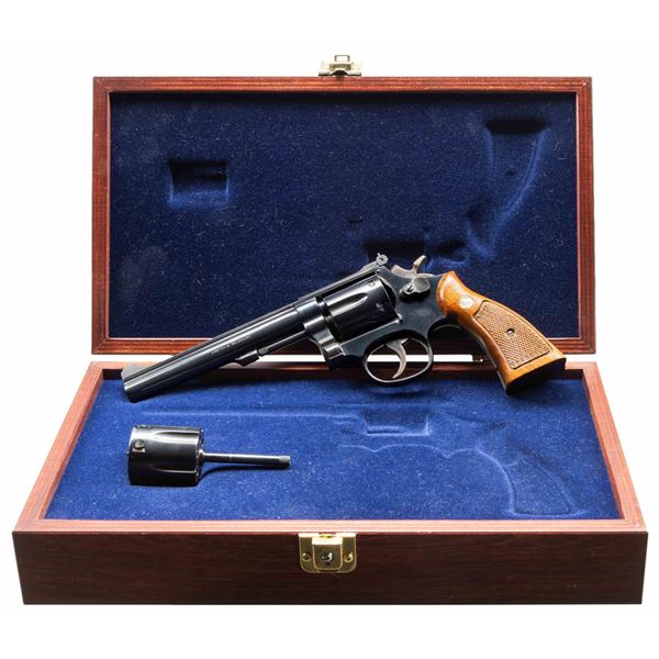 SMITH & WESSON MODEL 48-4 DA REVOLVER.