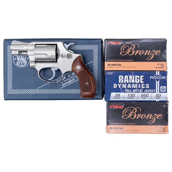 SMITH & WESSON MODEL 60 DA REVOLVER.