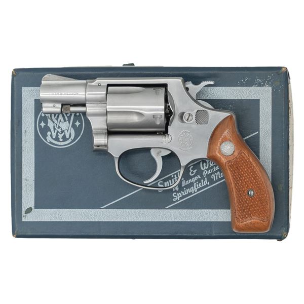 SMITH & WESSON MODEL 60 DA REVOLVER.