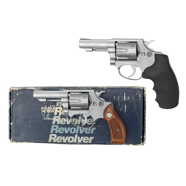 LOT OF TWO SMITH & WESSON MODEL 650 DA REVOLVERS.