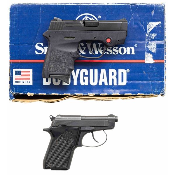 S&W BODYGUARD & BERETTA 21A COMPACT PISTOLS.