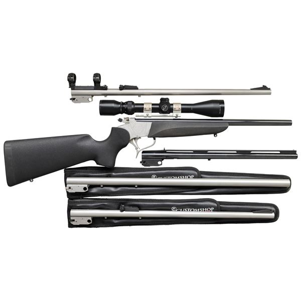 THOMPSON CONTENDER SINGLE SHOT CARBINE.