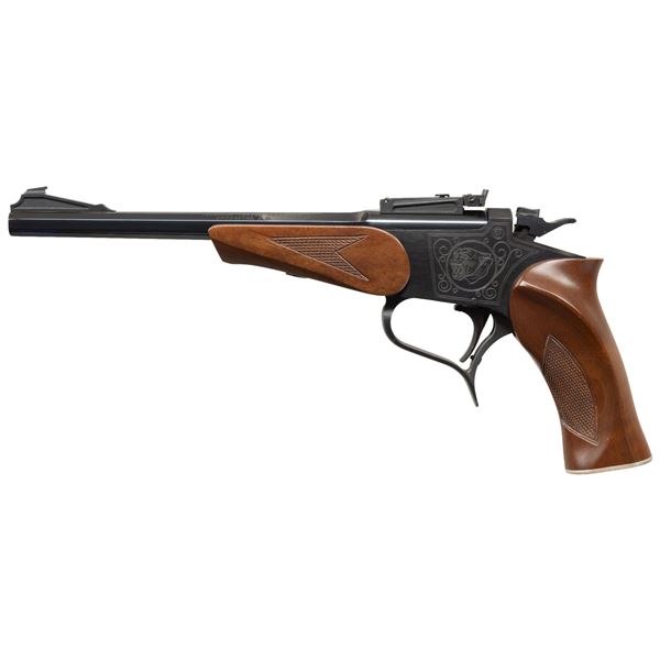 THOMPSON CONTENDER SINGLE SHOT PISTOL.