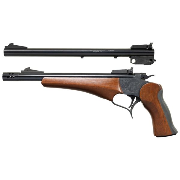THOMPSON CONTENDER SINGLE SHOT PISTOL.
