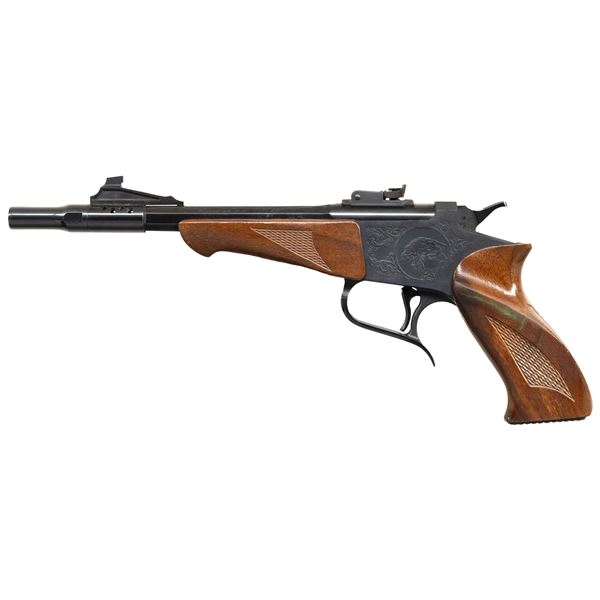 THOMPSON CONTENDER SINGLE SHOT PISTOL.