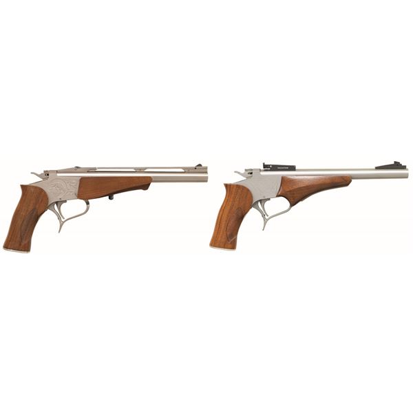 LOT OF TWO THOMPSON CENTER CONTENDER SINGLE SHOT