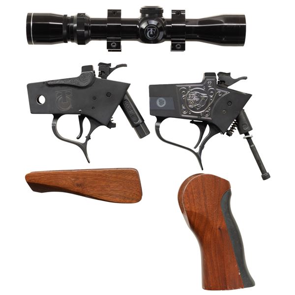 LOT OF TWO THOMPSON CONTENDER FRAMES & OTHER PARTS
