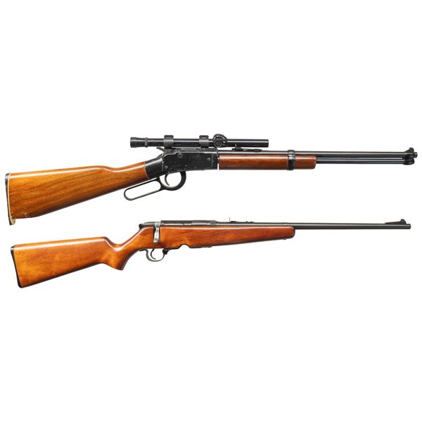 ITHACA 49 & STEVENS 325-C RIFLES.