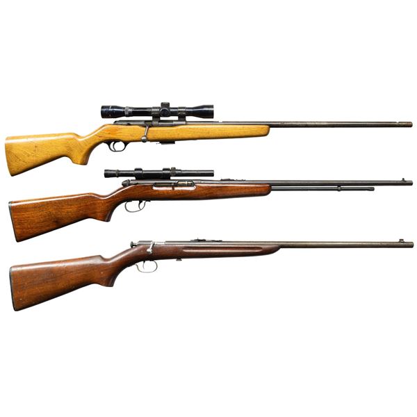 MOSSBERG, REMINGTON & WINCHESTER RIMFIRE RIFLES.