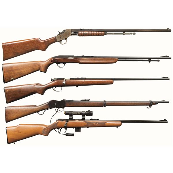5 RIMFIRE RIFLES.