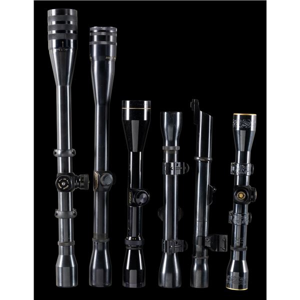 WEAVER, LYMAN & LEUPOLD SCOPES.