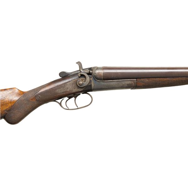 BELGIAN PROOFED JJ WESTON HAMMER SXS SHOTGUN.