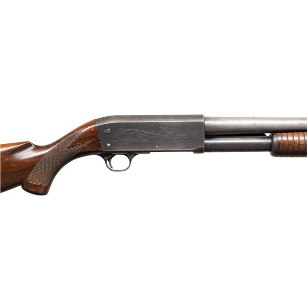 ITHACA MODEL 37 PUMP SHOTGUN.