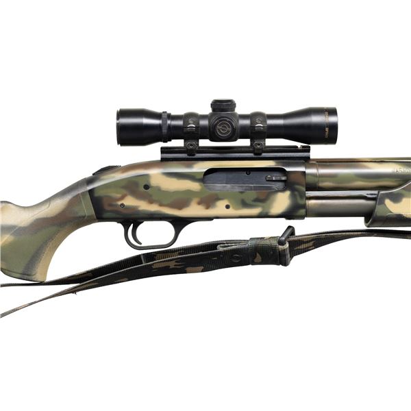 MOSSBERG 835 "ULTI-MAG" CAMO PUMP ACTION SHOTGUN.