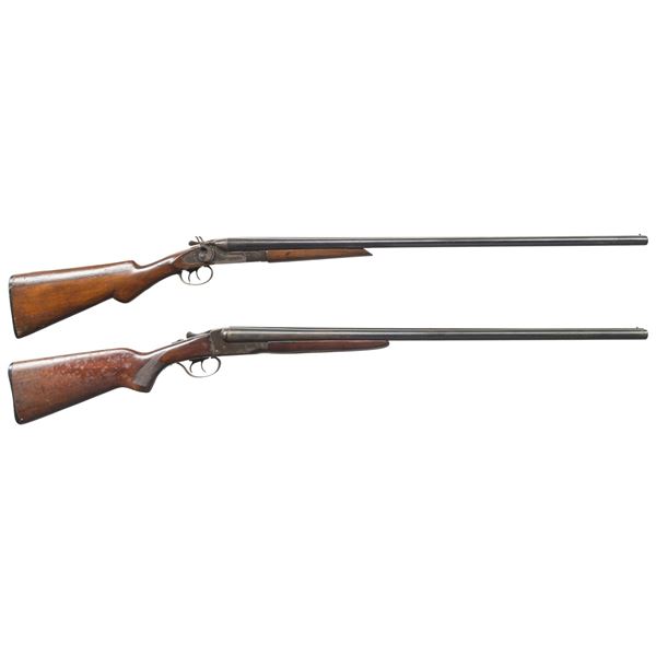CRESCENT ARMS & STEVENS SXS SHOTGUNS.
