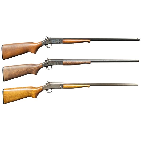 3 NEW ENGLAND FIREARMS 20 GA. PARDNER SB1