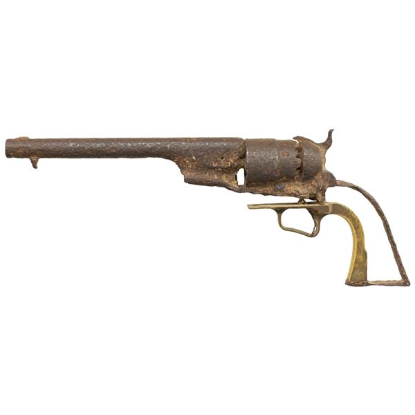 EXCAVATED COLT MODEL 1860 ARMY SINGLE ACTION
