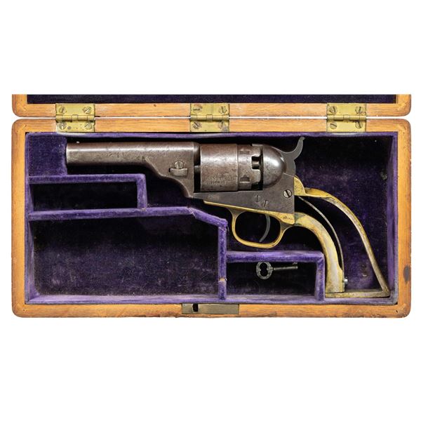 CASED COLT POCKET NAVY SINGLE ACTION PERCUSSION