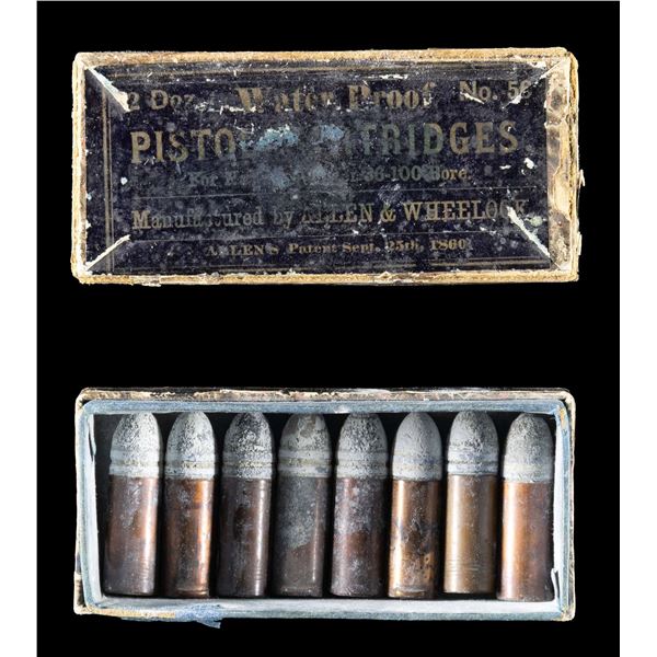 VERY RARE CIVIL WAR ALLEN & WHEELOCK BLACK LABEL