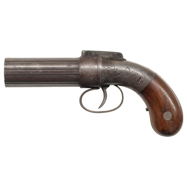 ALLEN & THURBER WORCESTER MEDIUM SIZED PEPPERBOX.