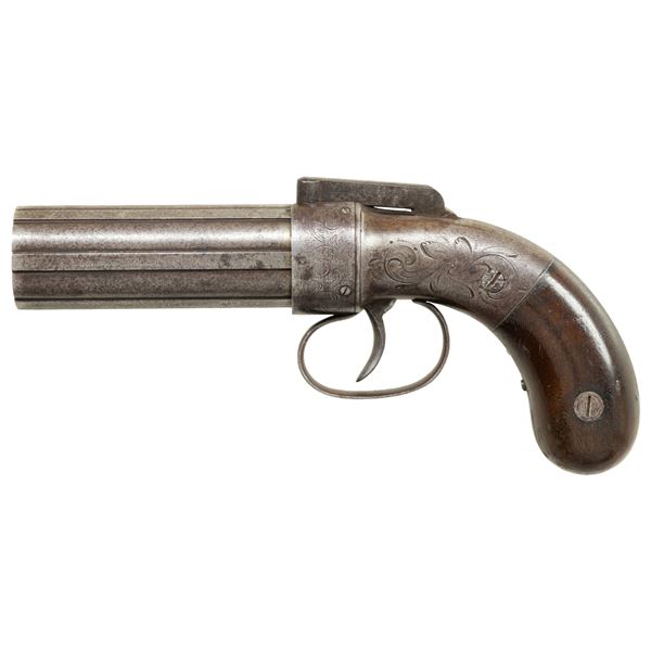 ALLEN & THURBER MEDIUM SIZED PEPPERBOX.