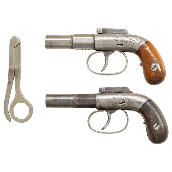 PAIR OF ALLEN & THURBER BAR HAMMER PERCUSSION