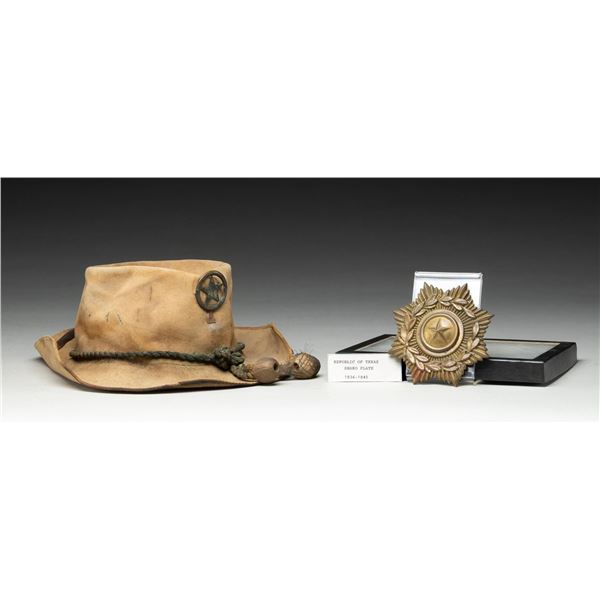 TEXAS HAT & INSIGNIA.