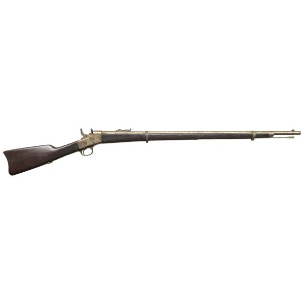 E. REMINGTON & SONS MILITARY ROLLING BLOCK RIFLE.