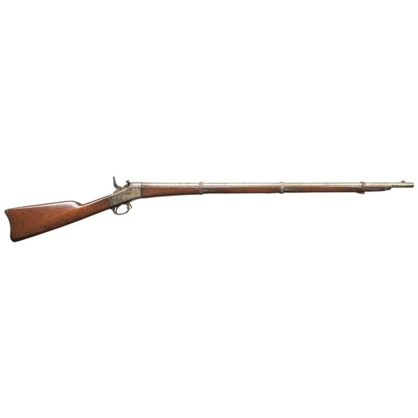 NEW YORK MILITIA REMINGTON ROLLING BLOCK RIFLE.