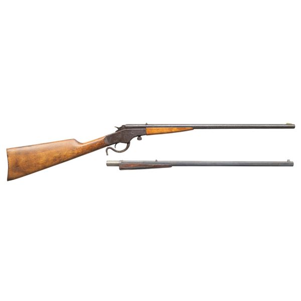 HOPKINS & ALLEN BARREL AND STEVENS CRACKSHOT RIFLE