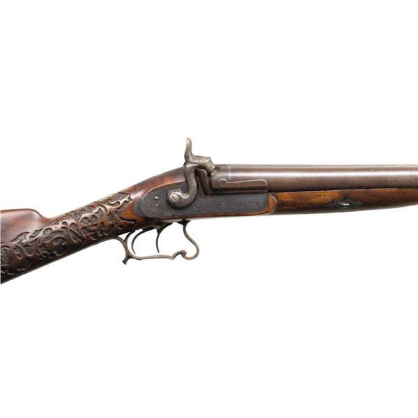 BELGIAN PROOFED PERCUSSION SXS SHOTGUN.
