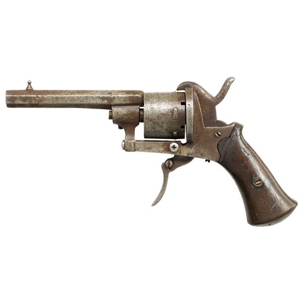 BELGIAN DOUBLE ACTION FOLDING TRIGGER PINFIRE