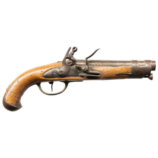 ASSEMBLED AMERICAN FLINTLOCK PISTOL.