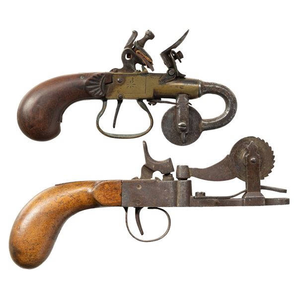 BELGIAN FLINTLOCK & PERCUSSION POWDER TESTER.