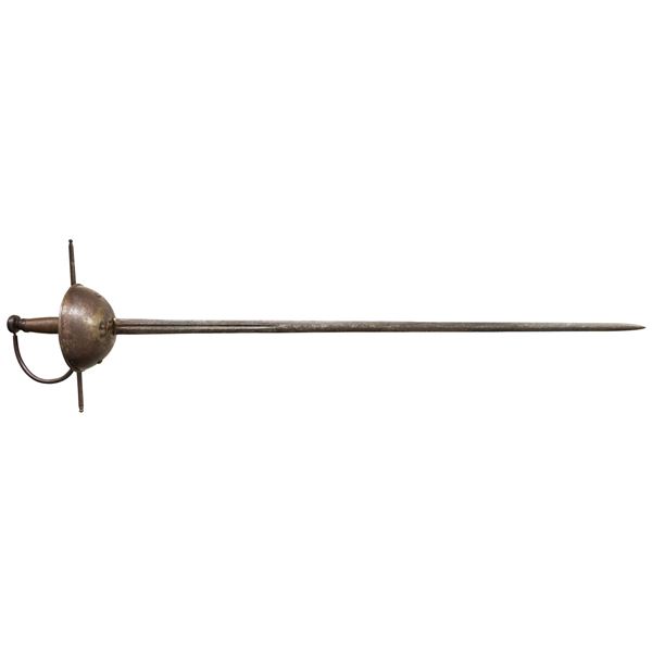 VINTAGE CUP HILT RAPIER.