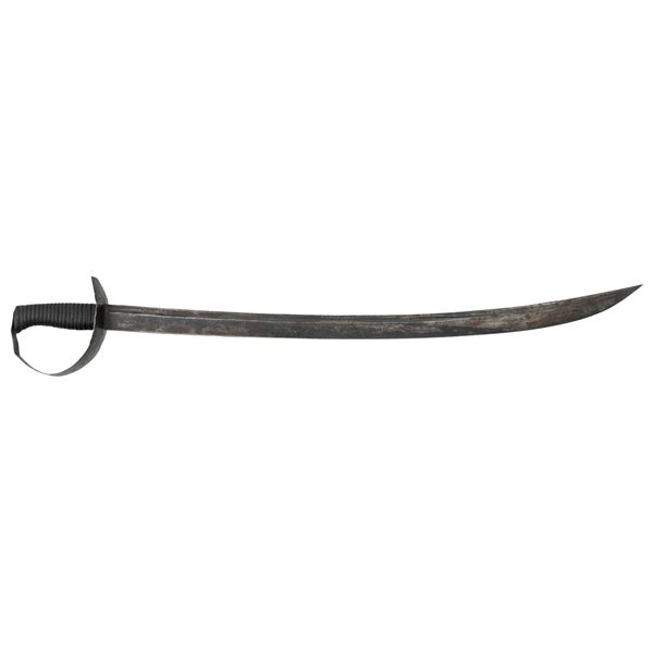 19TH CENTURY MERCHANT SHIP'S CUTLASS.