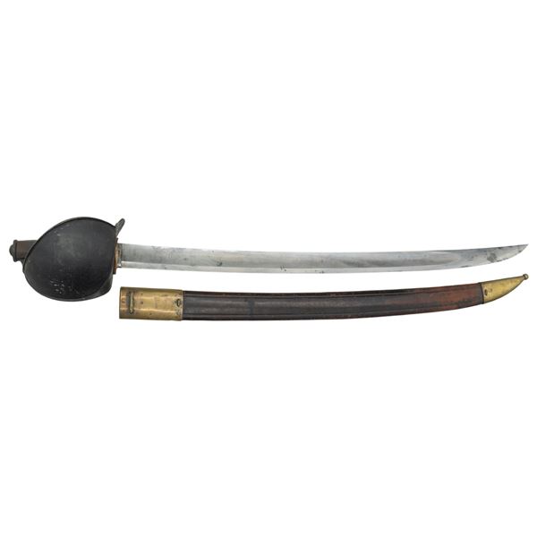 CHATELLERAULT MODEL 1833 FRENCH NAVAL SHORT SWORD.